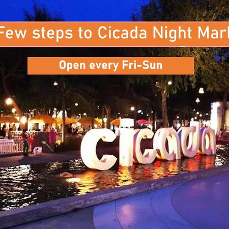 Highest Floor Close To Cicada And Tamarind Night Market Lahabana Condo หัวหิน ลาฮาบาน่า คอนโด ชั้นบนสุด ติดกับตลาดซิเคด้าและตลาดแทมมารีน Ngoại thất bức ảnh